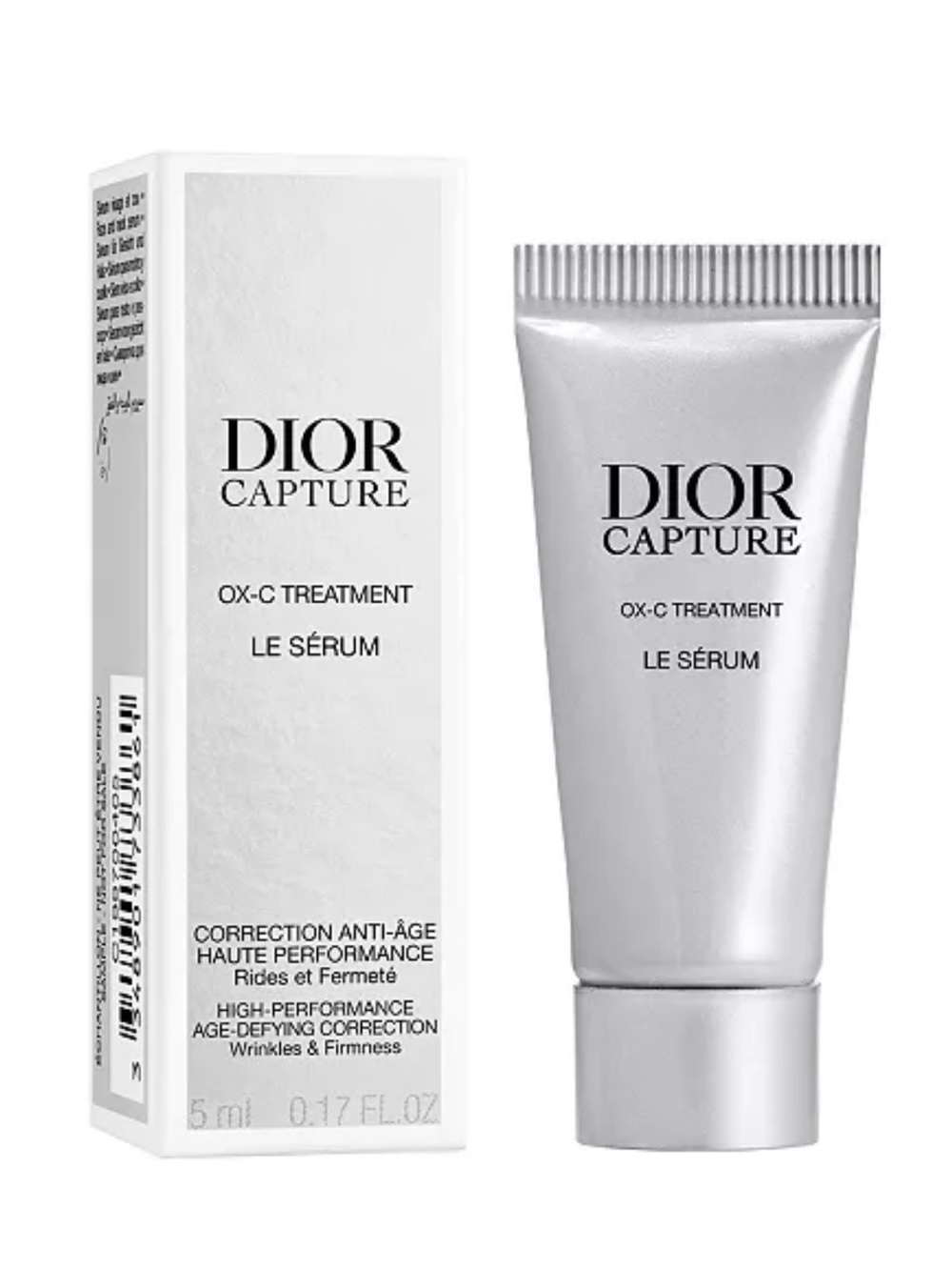 Set of 3 Dior Capture OX-C Treatment Le Sérum - Silver & White